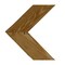 Ekena Millwork 11"W x 12"H x 3/4"D Vintage Farmhouse 3 1/2" Chevron, Barnwood Decor Collection, Natural Barnwood DECR11X12X075CHVUF - alternate 2